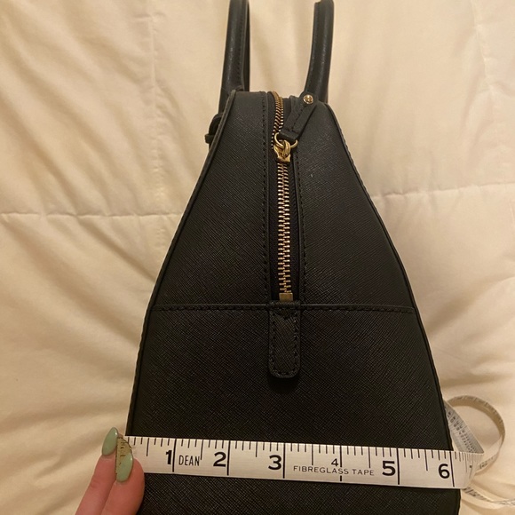 MICHAEL KORZ CLASSIC BLACK HANDBAG - Picture 11 of 13